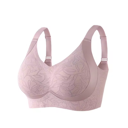 [Plus Size] Seamless Wireless Lifting Bra Crescent Lift Anti-Sagging Soft Bra for Big Bust M-4XL