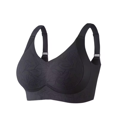 [Plus Size] Seamless Wireless Lifting Bra Crescent Lift Anti-Sagging Soft Bra for Big Bust M-4XL