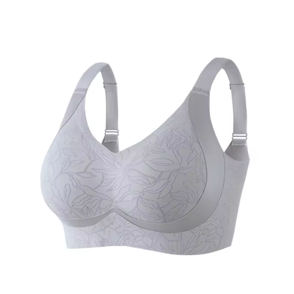 [Plus Size] Seamless Wireless Lifting Bra Crescent Lift Anti-Sagging Soft Bra for Big Bust M-4XL
