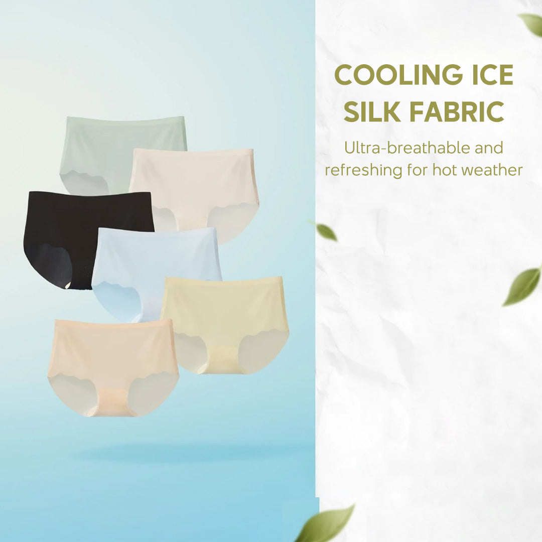 [COMBO 5] Premium Seamless Panties – Antibacterial & Breathable Silk Fabric