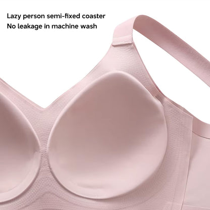 [Plus Size] Seamless Wireless Lifting Bra Crescent Lift Anti-Sagging Soft Bra for Big Bust M-4XL