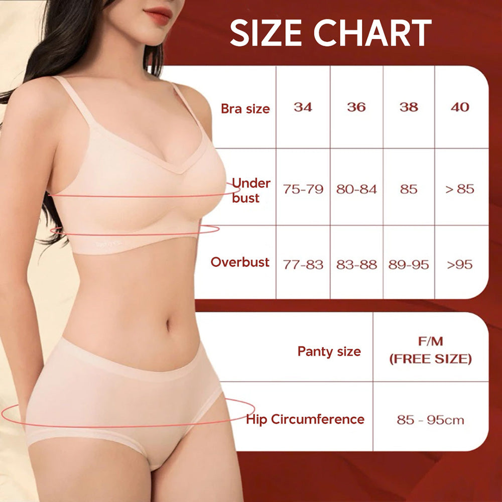 Anti-Slip Strapless Bra Wireless Push Up Bra 3cm Padding Seamless Bandeau Bra Multiway Invisible Bra
